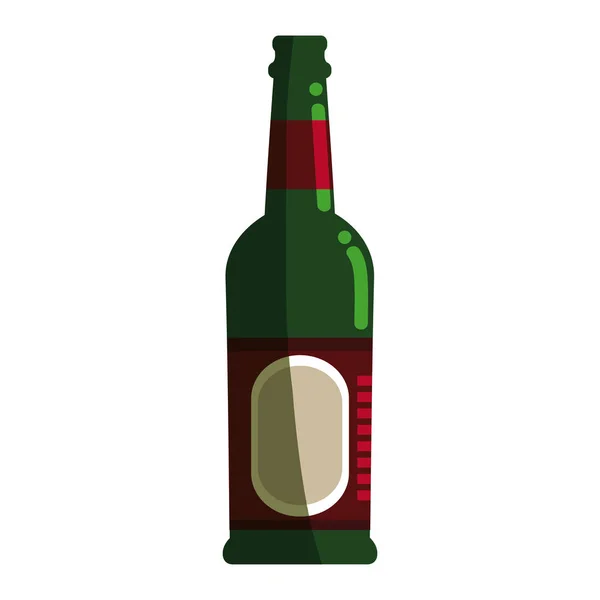 Дизайн пляшки пива — стоковий вектор