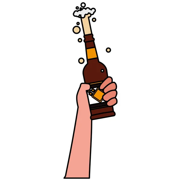 啤酒瓶设计 — 图库矢量图片