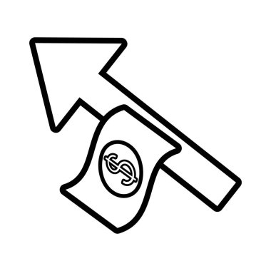 Bill Doları para ile yukarı ok