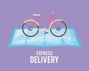 teslimat hizmeti bisiklet harita Kılavuzu