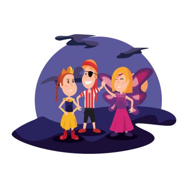 Çocuk Kostüm gece Cadılar Bayramı