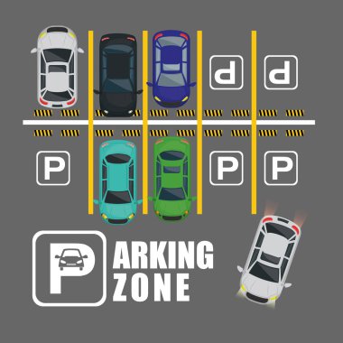 bölge hava görünümü sahne otopark