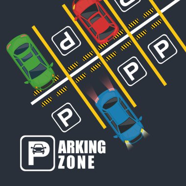 bölge hava görünümü sahne otopark