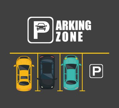 bölge hava görünümü sahne otopark