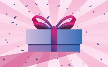 hediye kutusu kutlaması