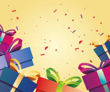 hediye kutusu kutlaması