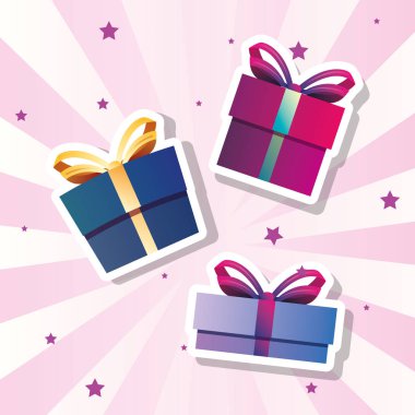 hediye kutusu kutlaması