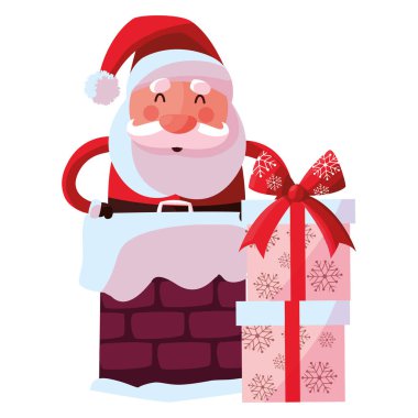 Çizgi film Noel Baba tasarım