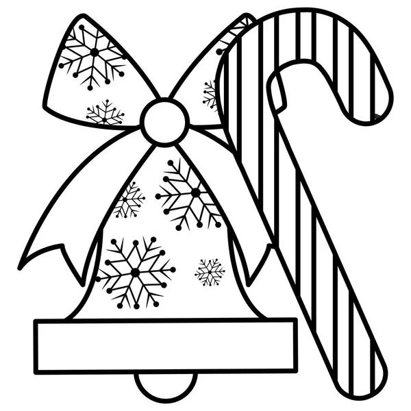 Diseño de campana de Navidad — Archivo Imágenes Vectoriales