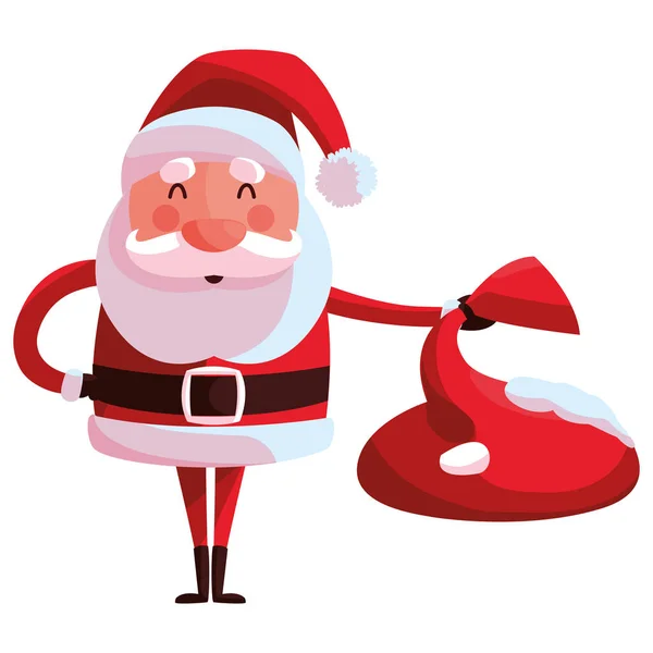 Natal Papai Noel design — Vetor de Stock