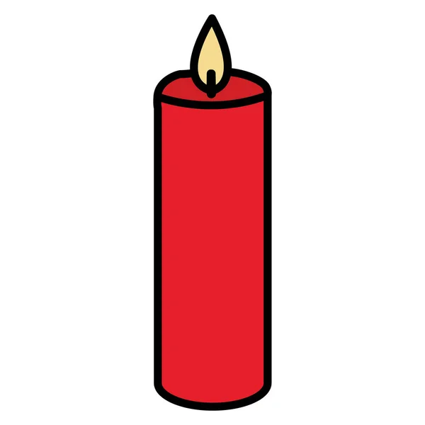 Candle icon image — Stock Vector