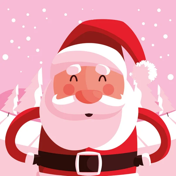 Santa Claus design — Stock Vector