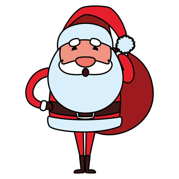 Noël santa claus design — Image vectorielle