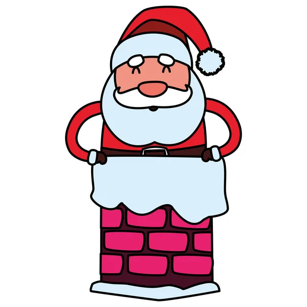 Cartoon Santa Claus design — Vettoriale Stock