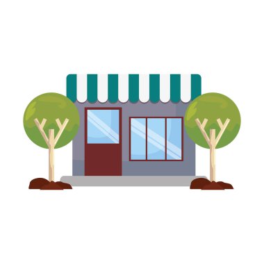 ağaçlar dış ile yapı market