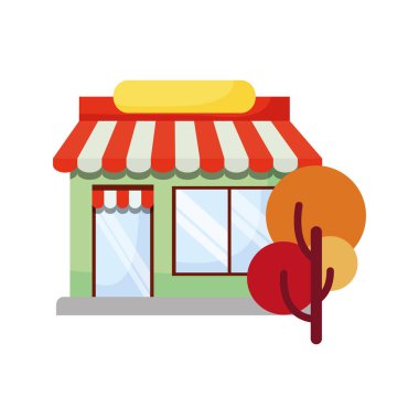 ağaçlar dış ile yapı market