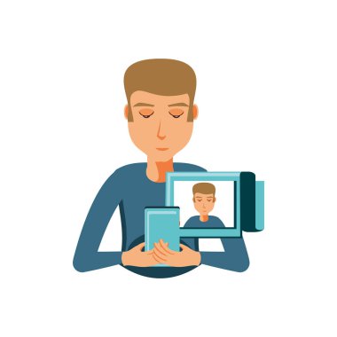 adam smartphone aygıt ile resim gönderme