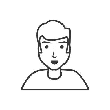 genç adam avatar karakter