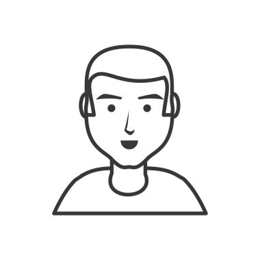 genç adam avatar karakter