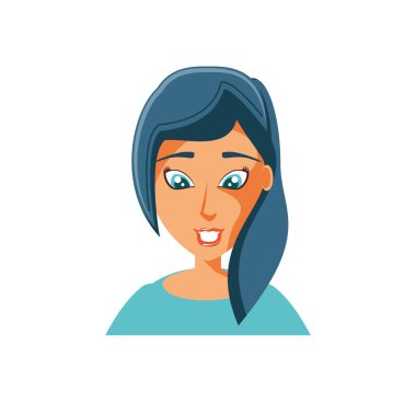 genç kadın avatar karakter