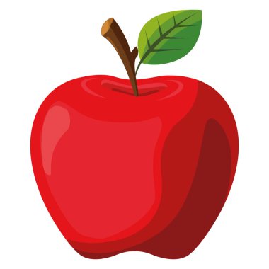 apple fruit design clipart