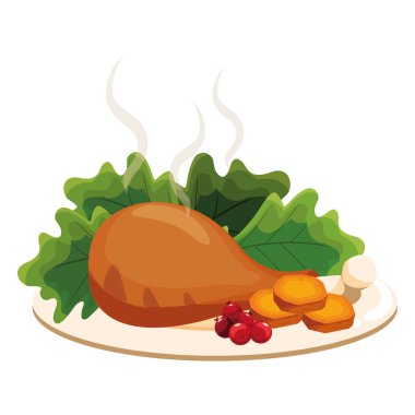 kavrulmuş tavuk uyluk