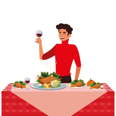 Şükran günü kutlama Tasarla