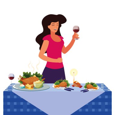 Şükran günü kutlama Tasarla