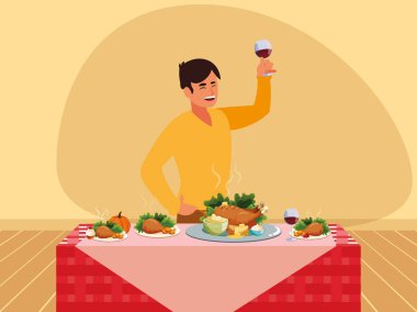 Şükran günü kutlama Tasarla