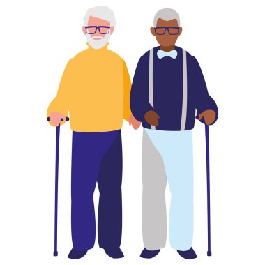 Yaşlı adamlar tasarım