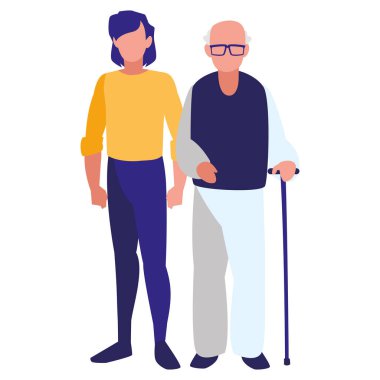 Yaşlı adamlar tasarım