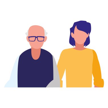 Avatar yaşlı adamlar tasarım