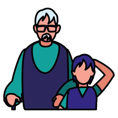 Yaşlı adam ve çocuk 