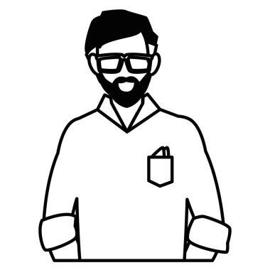 yaşlı adam simgesi