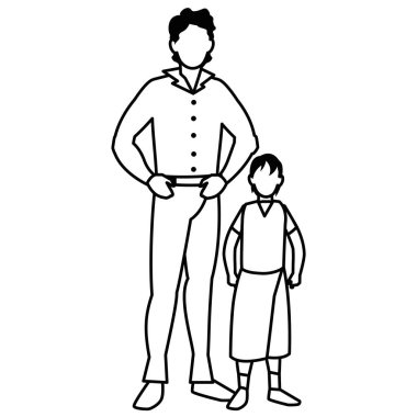 Baba ve oğul tasarım