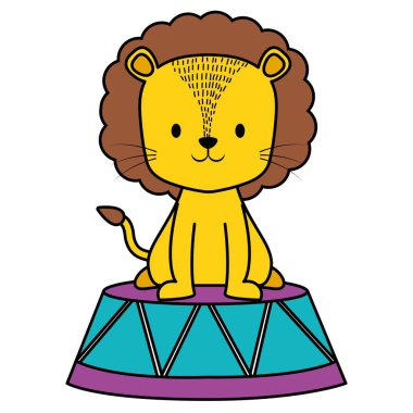 şirin sirk aslanı aşamasında