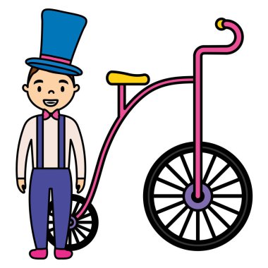 sevimli trycicle oyuncak simgesi