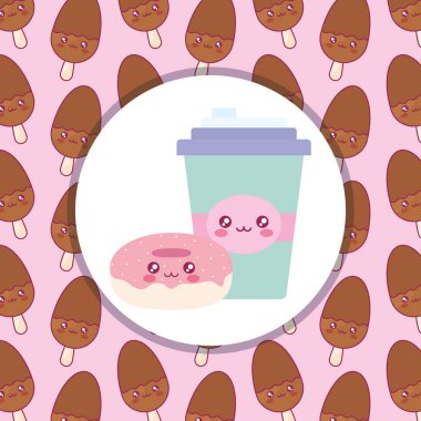 saman ve çörek ile plastik bardak