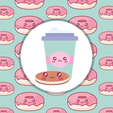 plastik kap kap ve çerezleri kawaii karakterler