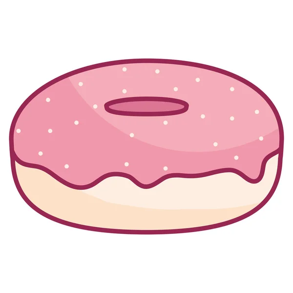 Doce donuts ícone isolado —  Vetores de Stock
