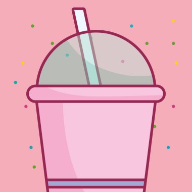 Çubuklu plastik bardak