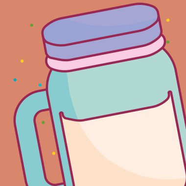 şirin içecek kavanoz simgesi