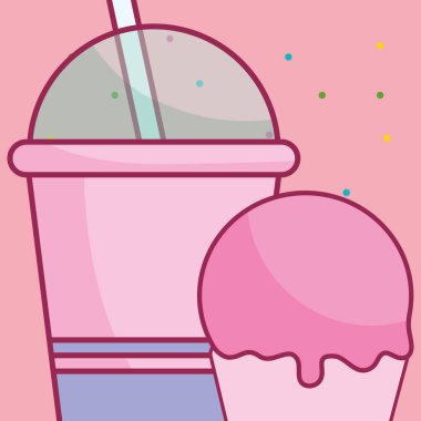 plastik kap saman ve cupcake