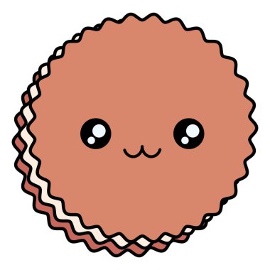 tatlı kurabiye kawaii karakterler