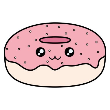 tatlı çörek kawaii karakter