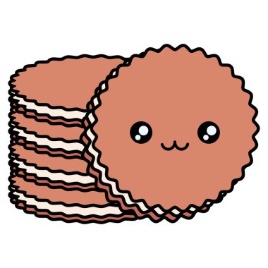 tatlı kurabiye kawaii karakterler