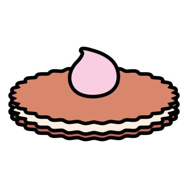 tatlı ve lezzetli kurabiye