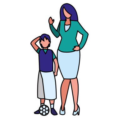 şirin anne oğlu karakterlerle