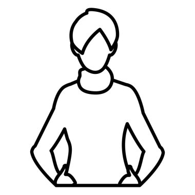 güzel ve genç kadın karakter