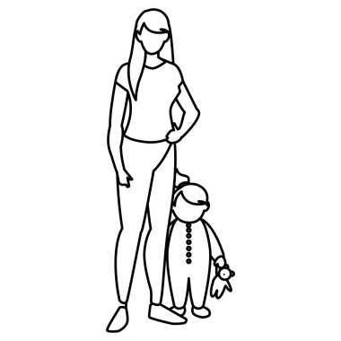 şirin Anne kızı karakterlerle